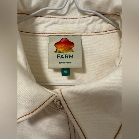 Farm Rio Off-White Mini Bomber Jacket - Picture 11 of 14